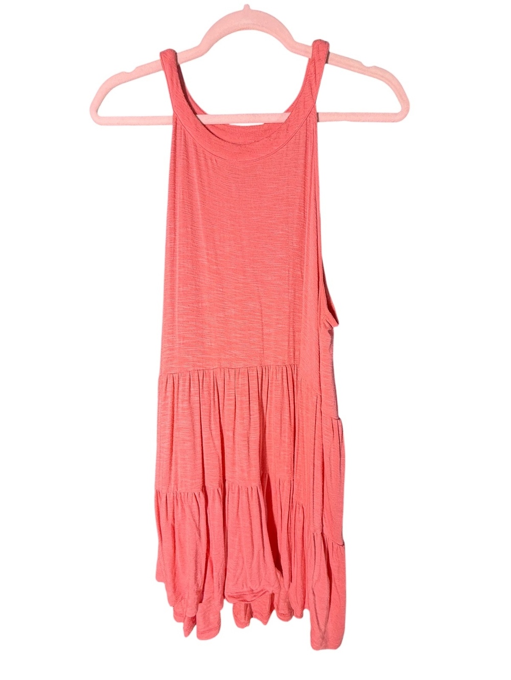 Torrid Super Soft Coral Tiered Tank 3X